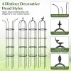 2-Pack Garden Obelisk Trellis for Climbing Plants