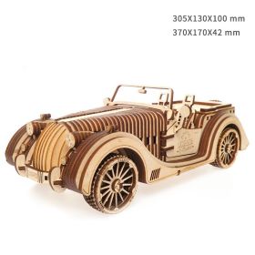 Wooden jewelry box (Option: Roadster)